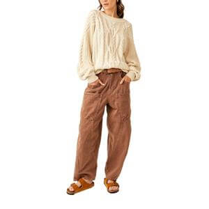 Free People Frankie Cable Sweater